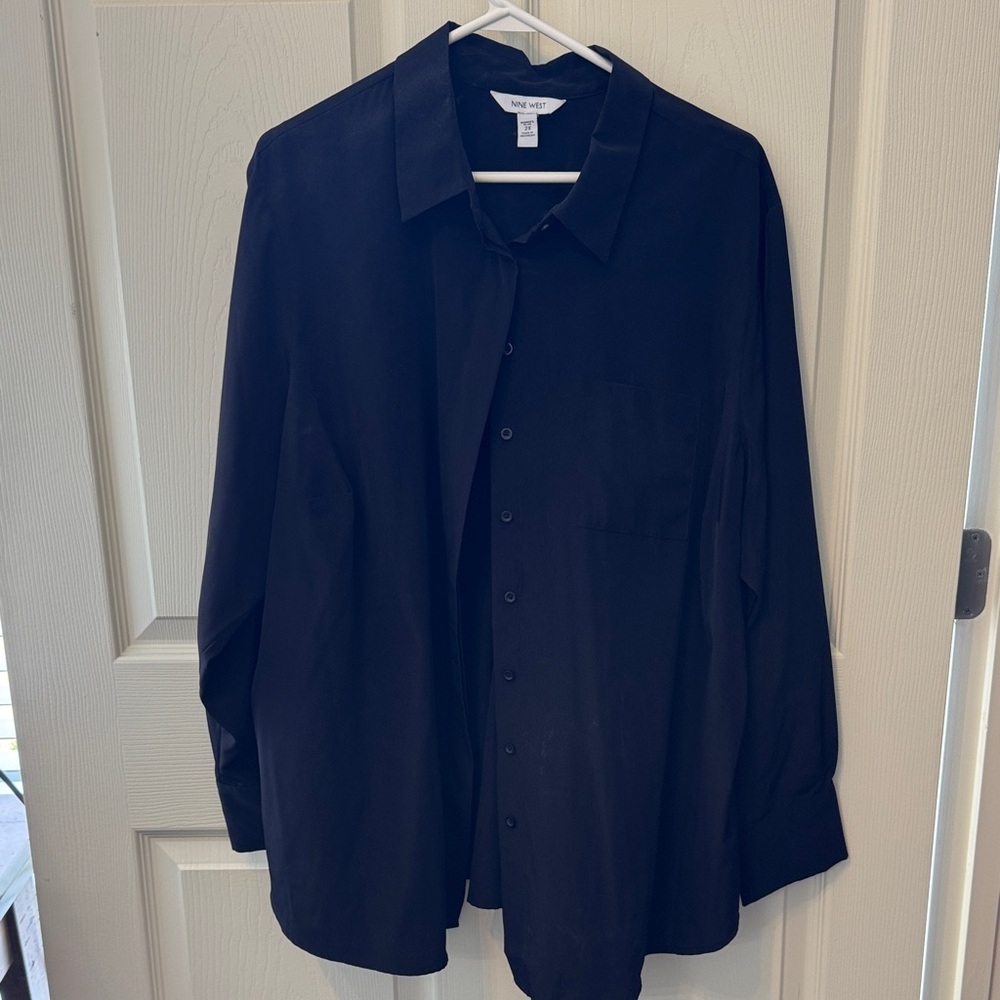 Black Button-Up Shirt